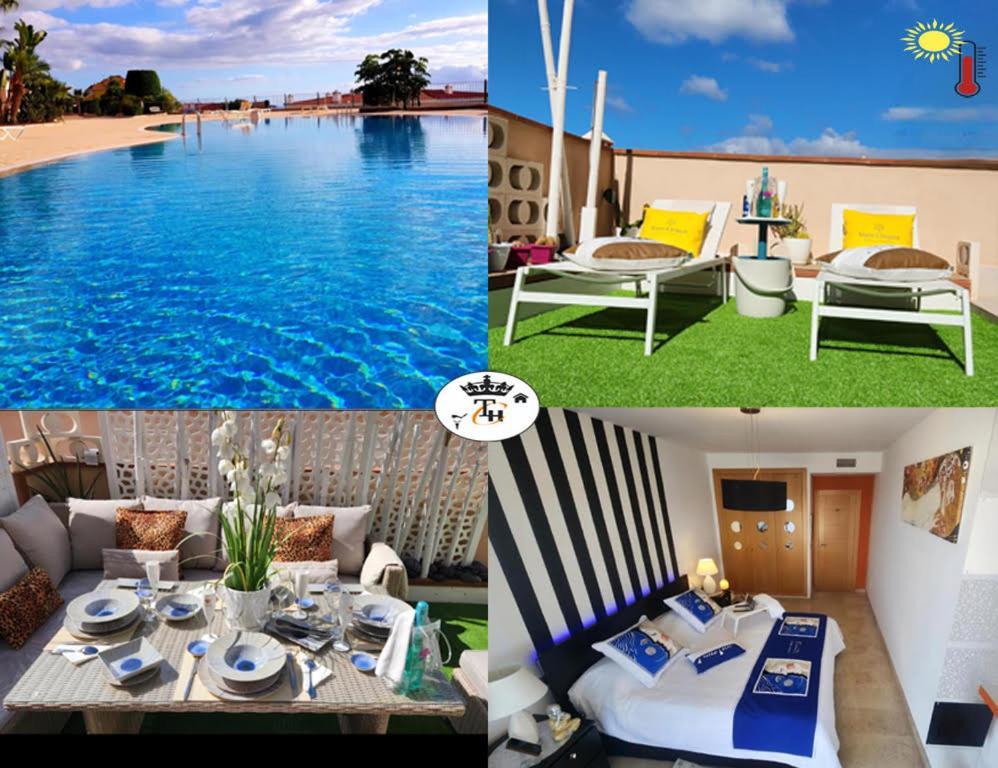 "Cathy'S Home"- Apart Luxury - Adult Only - Large Terrace Private Пуерто-де-Сантьяго Екстер'єр фото